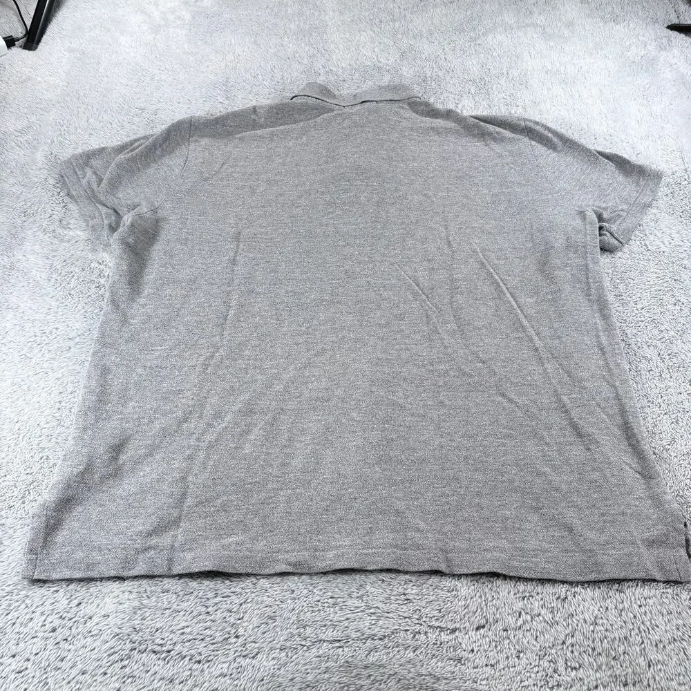 Polo Ralph Lauren Custom Slim Fit Gray Short Sleeve Shirt Sz L